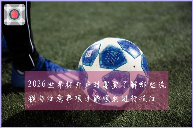 2026世界杯开户时需要了解哪些流程与注意事项才能顺利进行投注